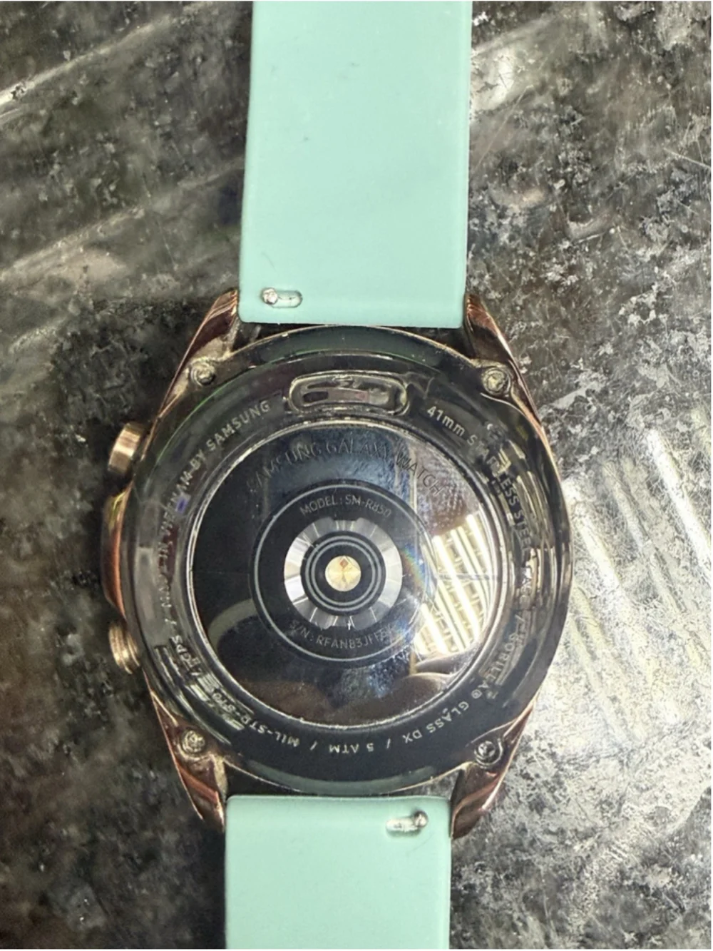 Galaxy Watch 3 41mm Smartwatch – Rose Gold/Mint